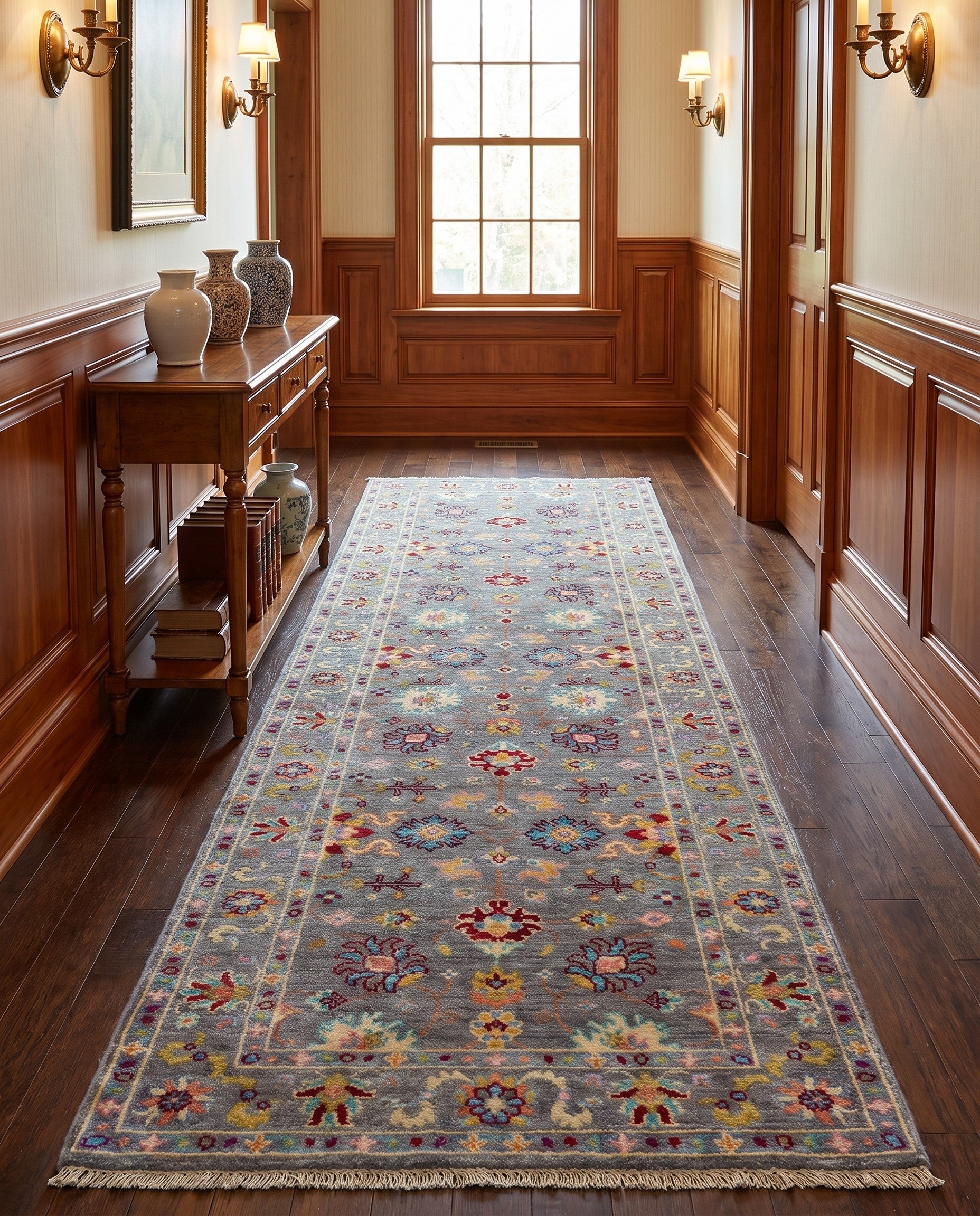 2' 10 x 9' 9 Hand Knotted Kazak Runner Rug
