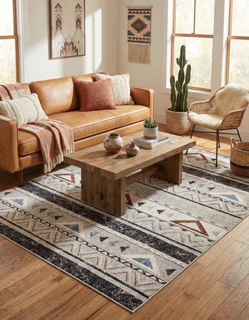 7' 10 x 10' Eco Southwestern Rug