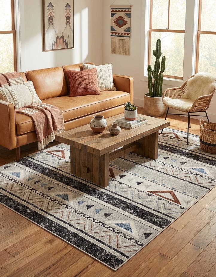 7' 10 x 10' Eco Southwestern Rug