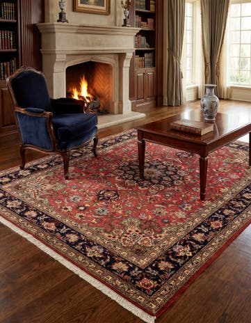 4' 11 x 6' 11 Tabriz Rug