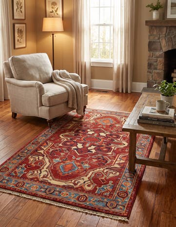 3' x 5' Hand Knotted Kazak Rug