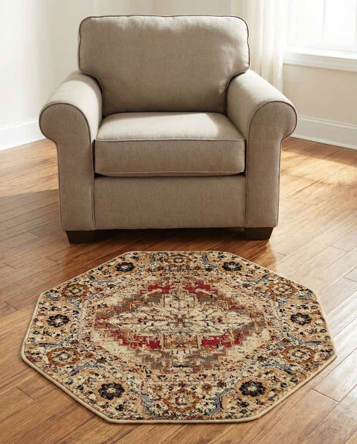 3' x 3' Saturn Octagon Rug