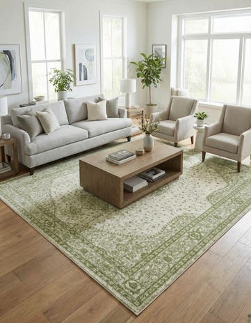 Green Dover Square Rug