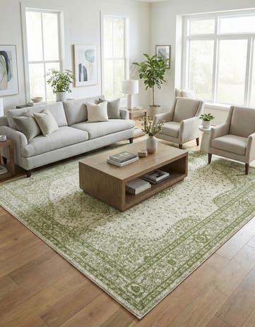 Green Dover Square Rug
