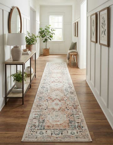 2' 7 x 12' Madeline Vintage Runner Rug