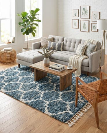  5' x 8' Athena Shag Rug