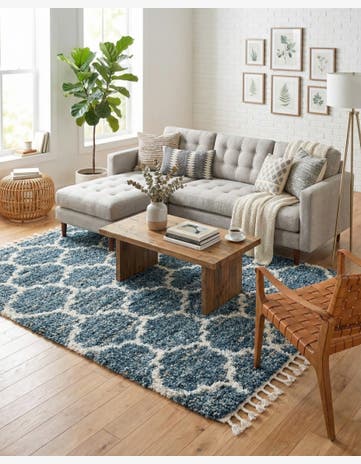 5' x 8' Lagom Shag Rug