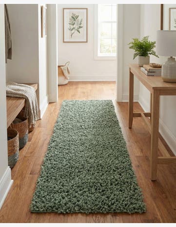 2' x 7' Zermatt Shag Runner Rug