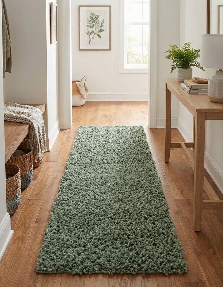 2' x 7' Zermatt Shag Runner Rug
