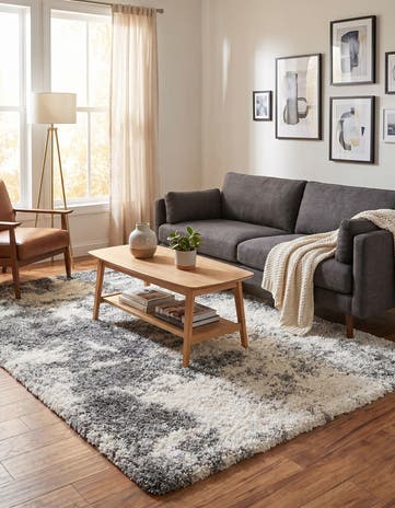 6' x 9' Soft Touch Shag Rug