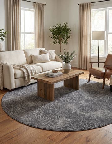 8' x 8' Monte Carlo Round Rug