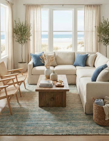 7' 10 x 10' Hand Woven Chenille Jute Rug
