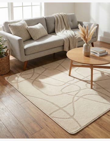 Ivory Contour Rug