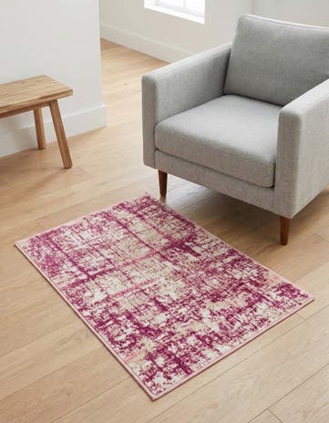 Jill Zarin Pink Uptown Lexington Avenue Rug
