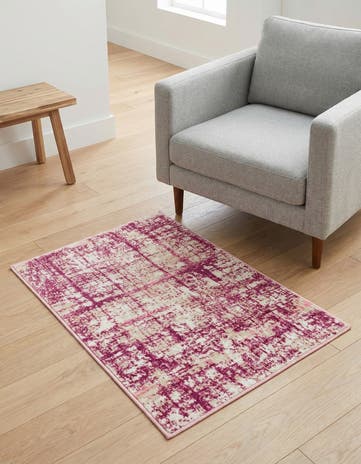 Jill Zarin Pink Uptown Lexington Avenue Rug