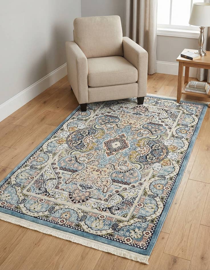 Detail image of 3' x 5' 3 Nain Design Rug