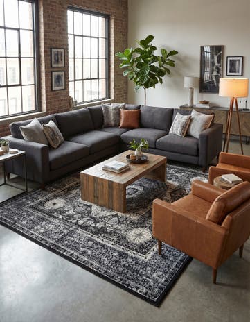Light Gray Istanbul Rug