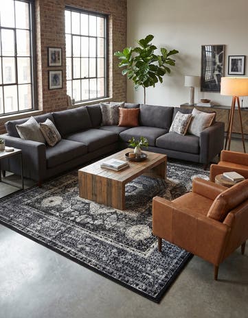 Light Gray Istanbul Rug