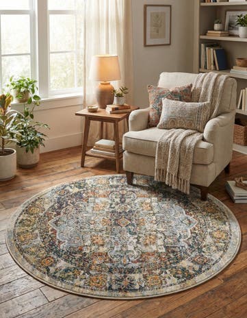 4' x 4' Isabella Round Rug