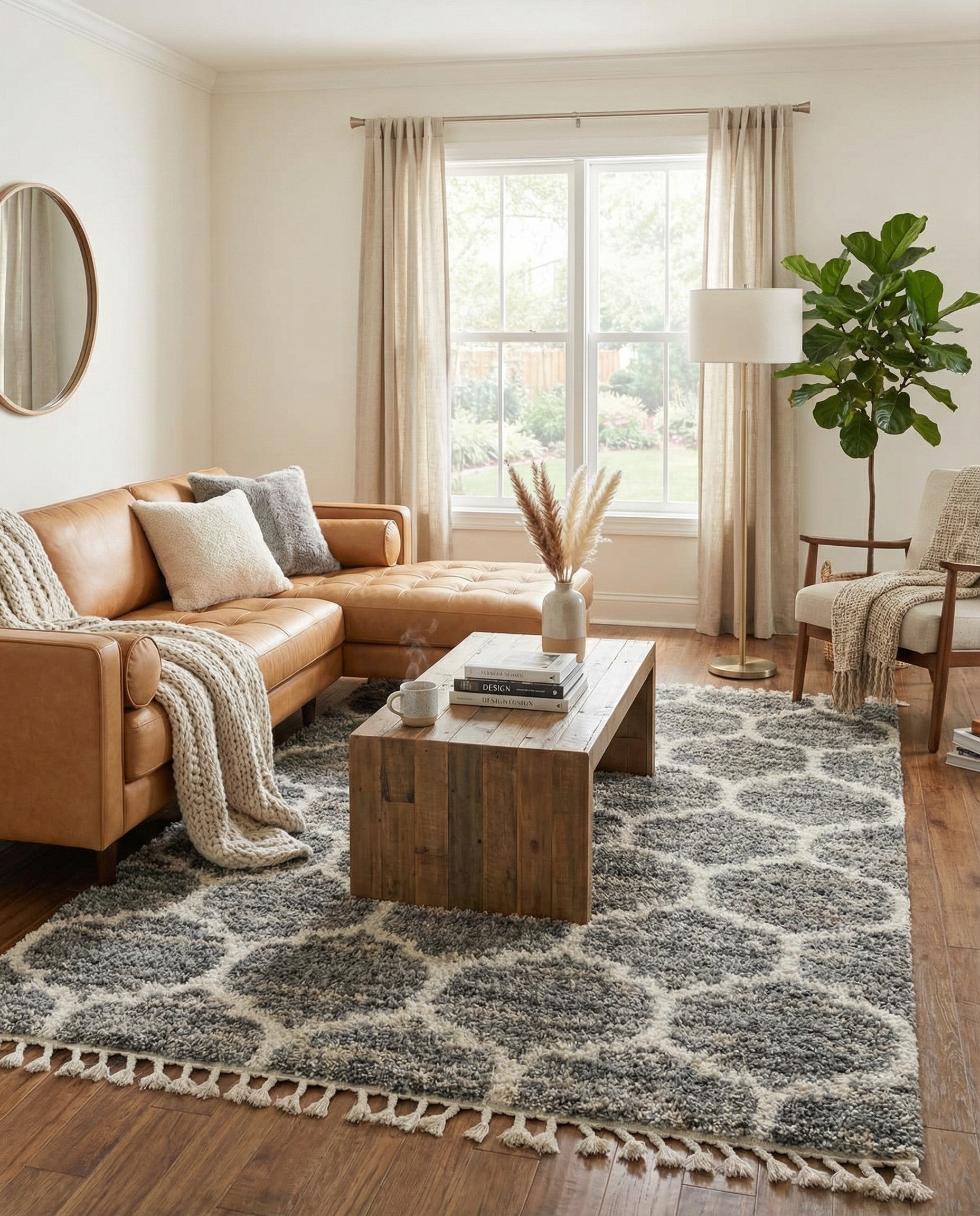 8' x 10' Athena Shag Rug