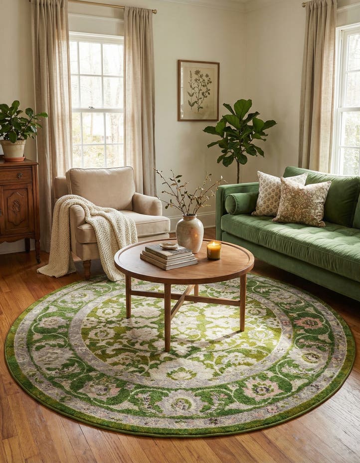7' 10 x 7' 10 Aurelia Round Rug