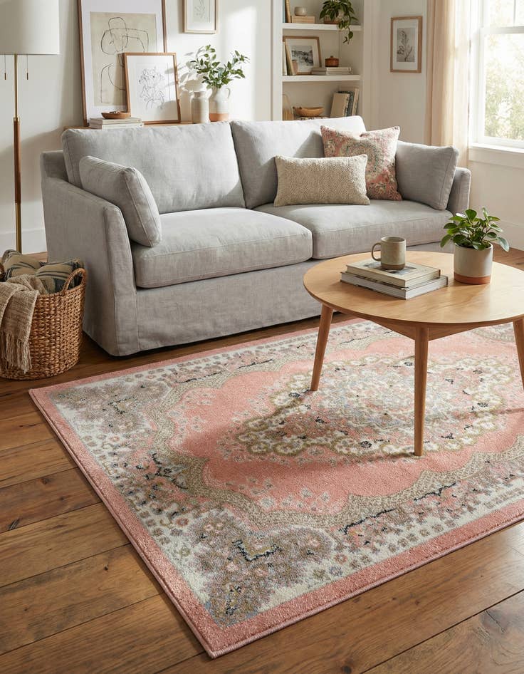 Detail image of 3' 3 x 5' 3 Kamala Washable Rug