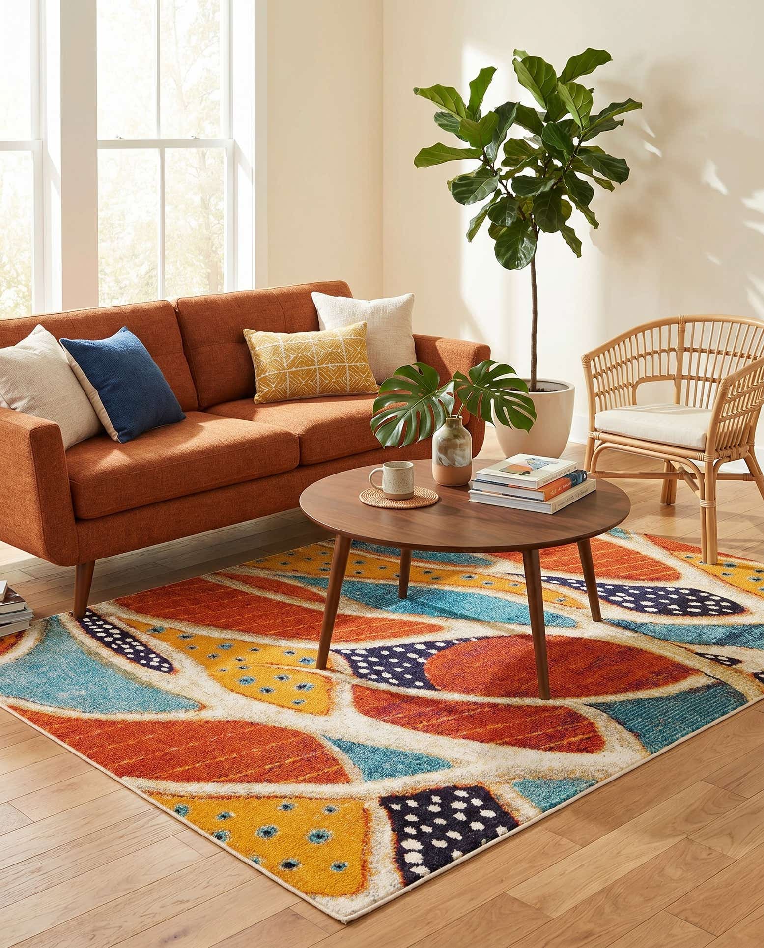 5' x 8' Washable Amalfi Rug