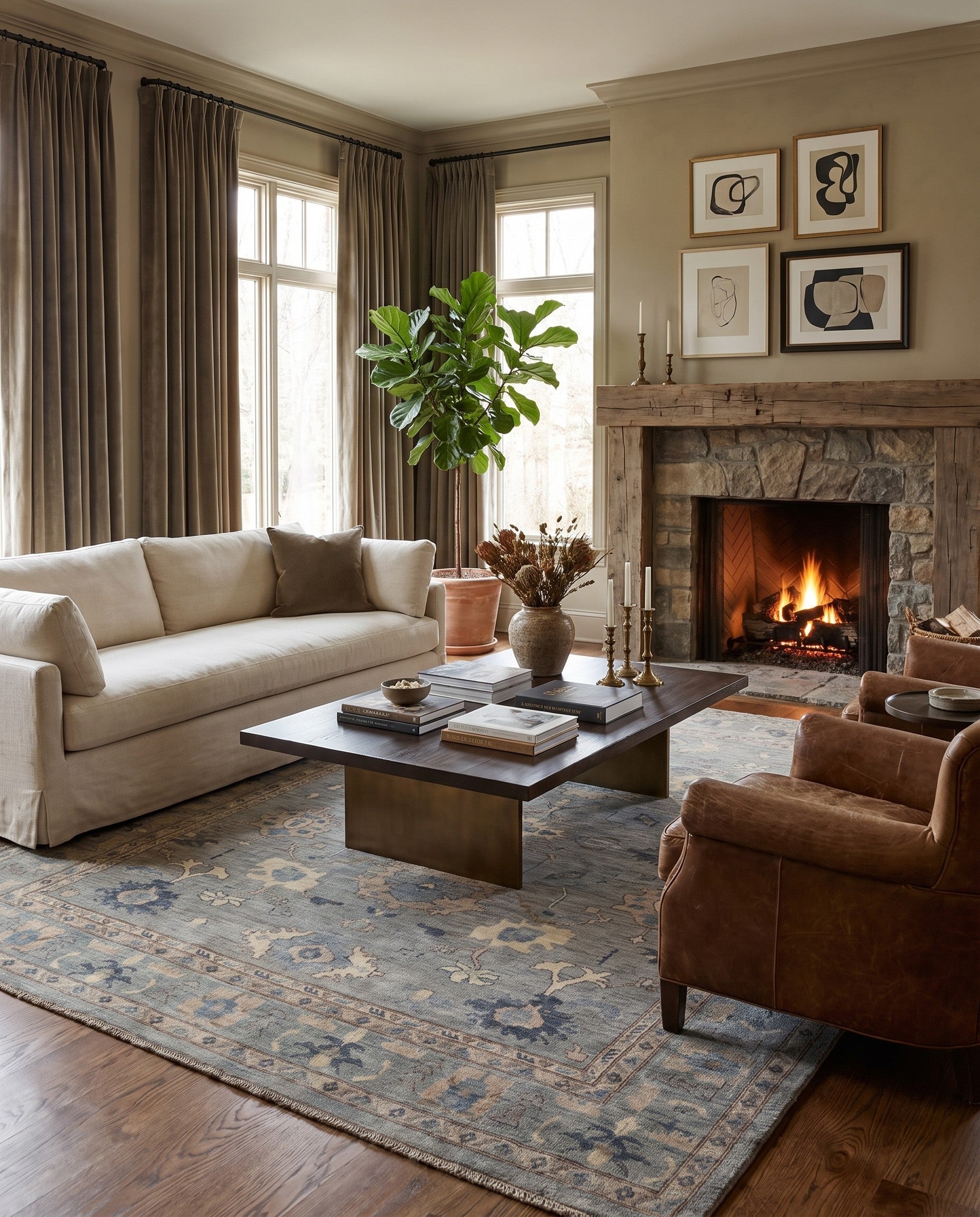 8' 1 x 9' 7 Hand Knotted Ariana Rug