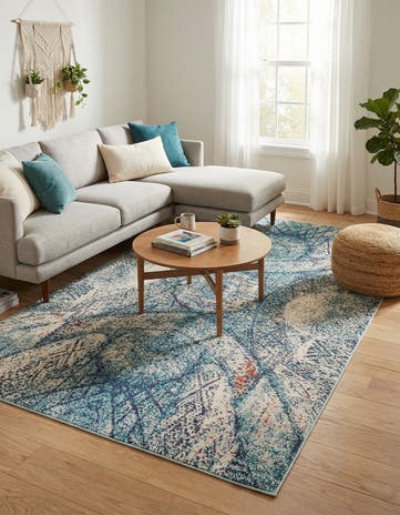 5' x 8' Washable Carnevale Rug