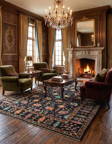 6' 10 x 9' 10 Hand Knotted Ariana Ziegler Rug