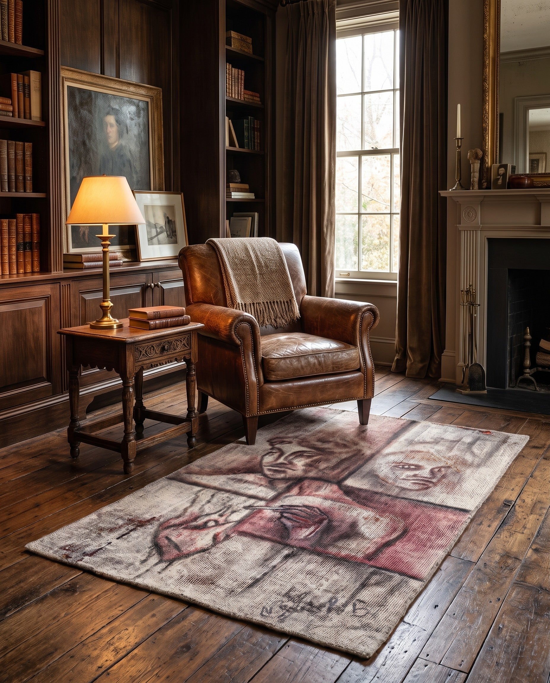3' x 5' Hand Knotted Ultra Vintage Persian Wool Rug