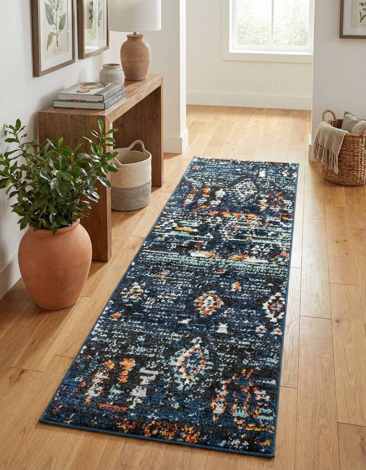 Detail image of 2' 2 x 6' Morocco Runner Rug