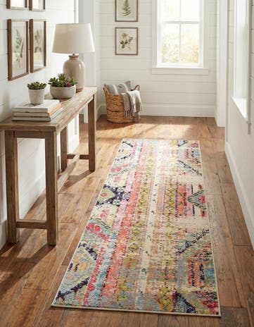 2' 2 x 6' 9 Washable Mesa Runner Rug