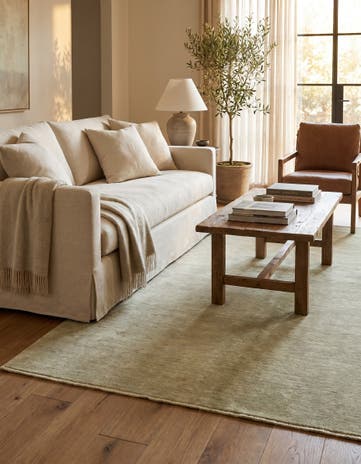 4' 10 x 6' 8 Hand Knotted Over-Dyed Ziegler Rug