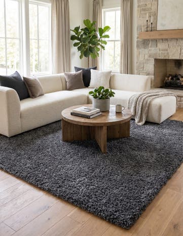 10' x 10' Zermatt Shag Square Rug