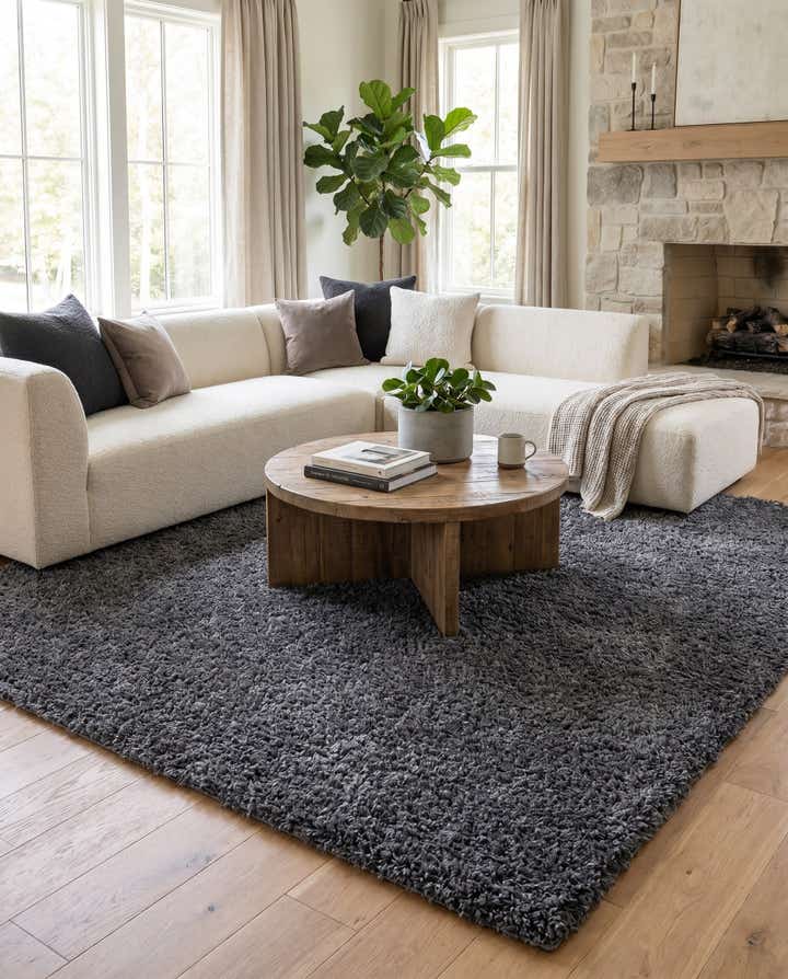 10' x 10' Zermatt Shag Square Rug