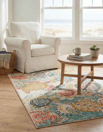 3' 3 x 5' 3 Washable Amalfi Rug