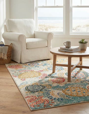 3' 3 x 5' 3 Washable Amalfi Rug