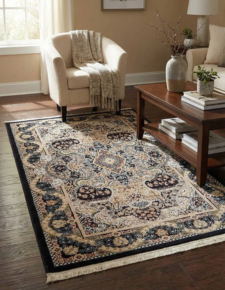 Detail image of 3' x 5' 3 Nain Design Rug