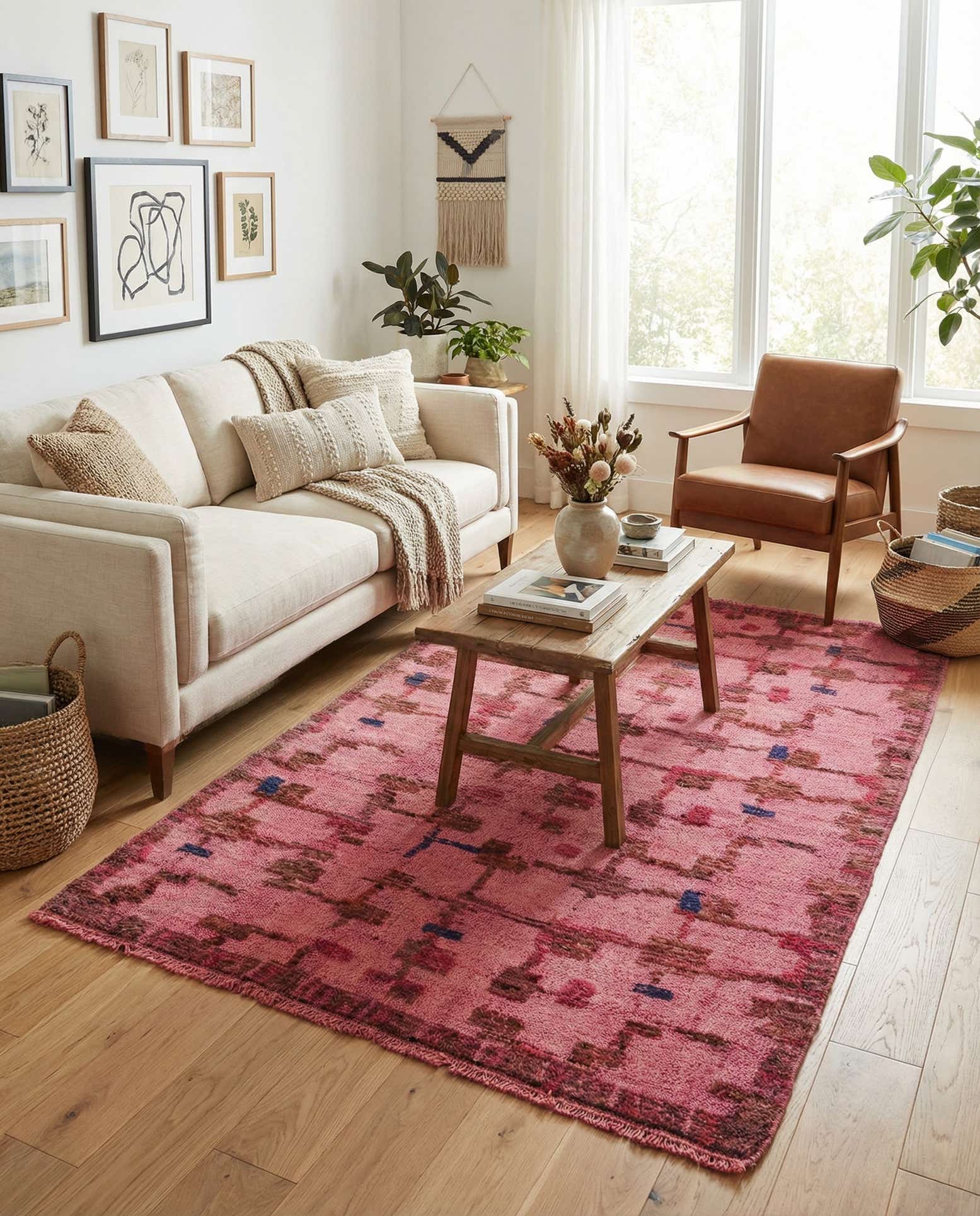 4' 1 x 6' Hand Knotted Darya Wool Rug