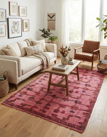 4' 1 x 6' Hand Knotted Darya Wool Rug