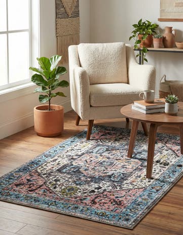 Powder Blue Medina Rug
