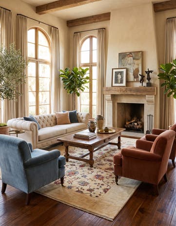 6' 6 x 9' 6 Hand Knotted Ariana Ziegler Rug