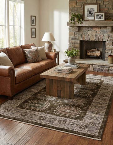 Green Grand Tradition Rug