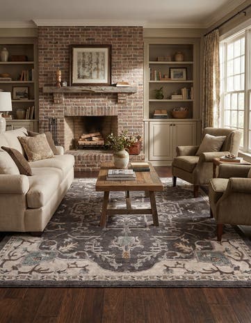 Blue Grand Tradition Rug