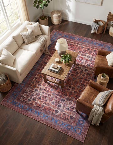 Antique Pink Maahru Rug