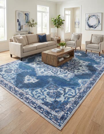 10' 6 x 13' Washable Renaissance Rug