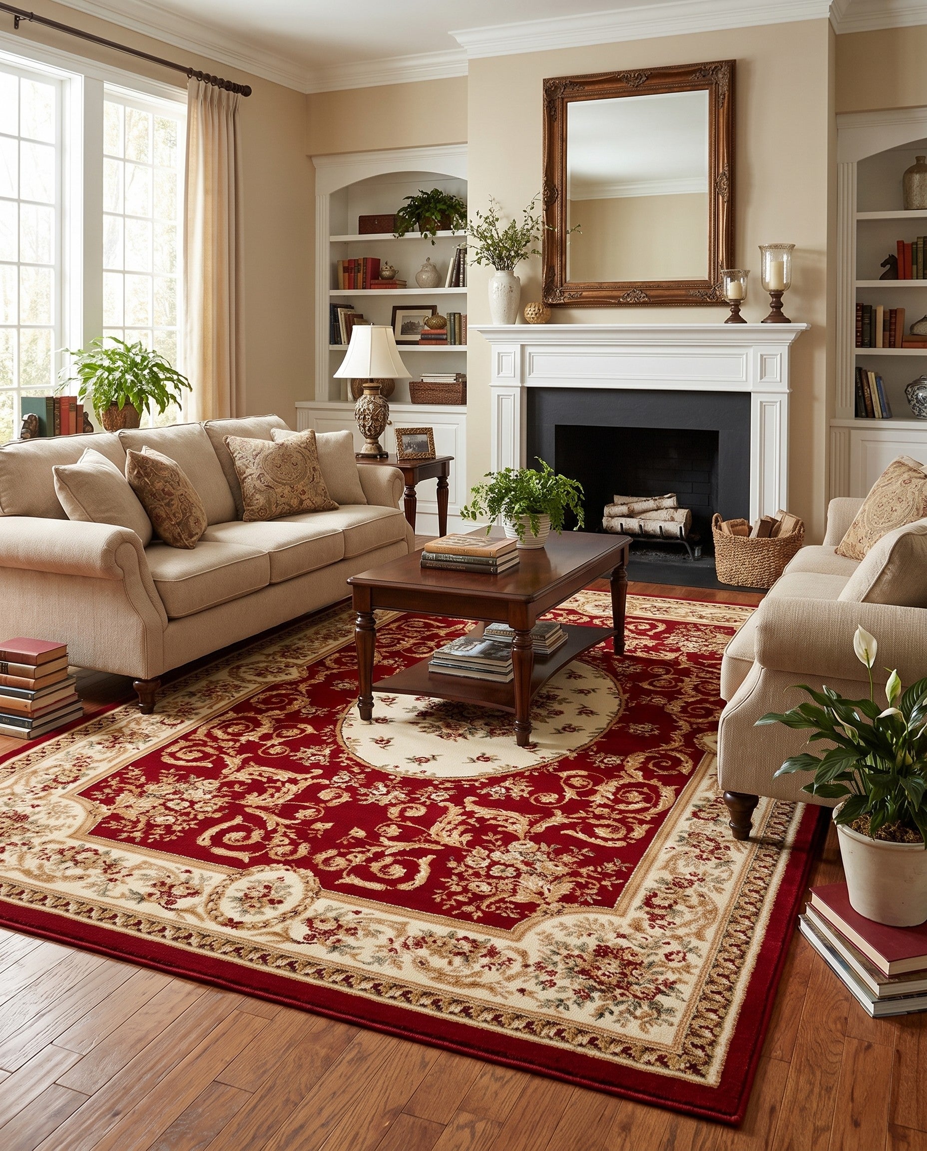 Red Chateau Rug