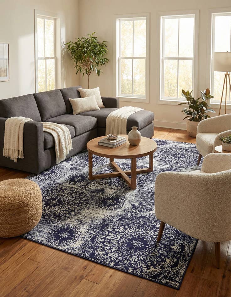 Detail image of 7' 10 x 10' Monte Carlo Rug