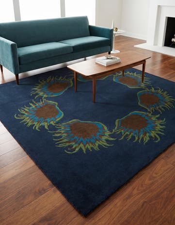 7' 4 x 7' 7 Luna Wool Square Rug